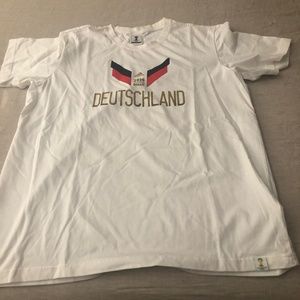 FIFA World Cup 2014 Brazil Deutschland T-Shirt Size Large